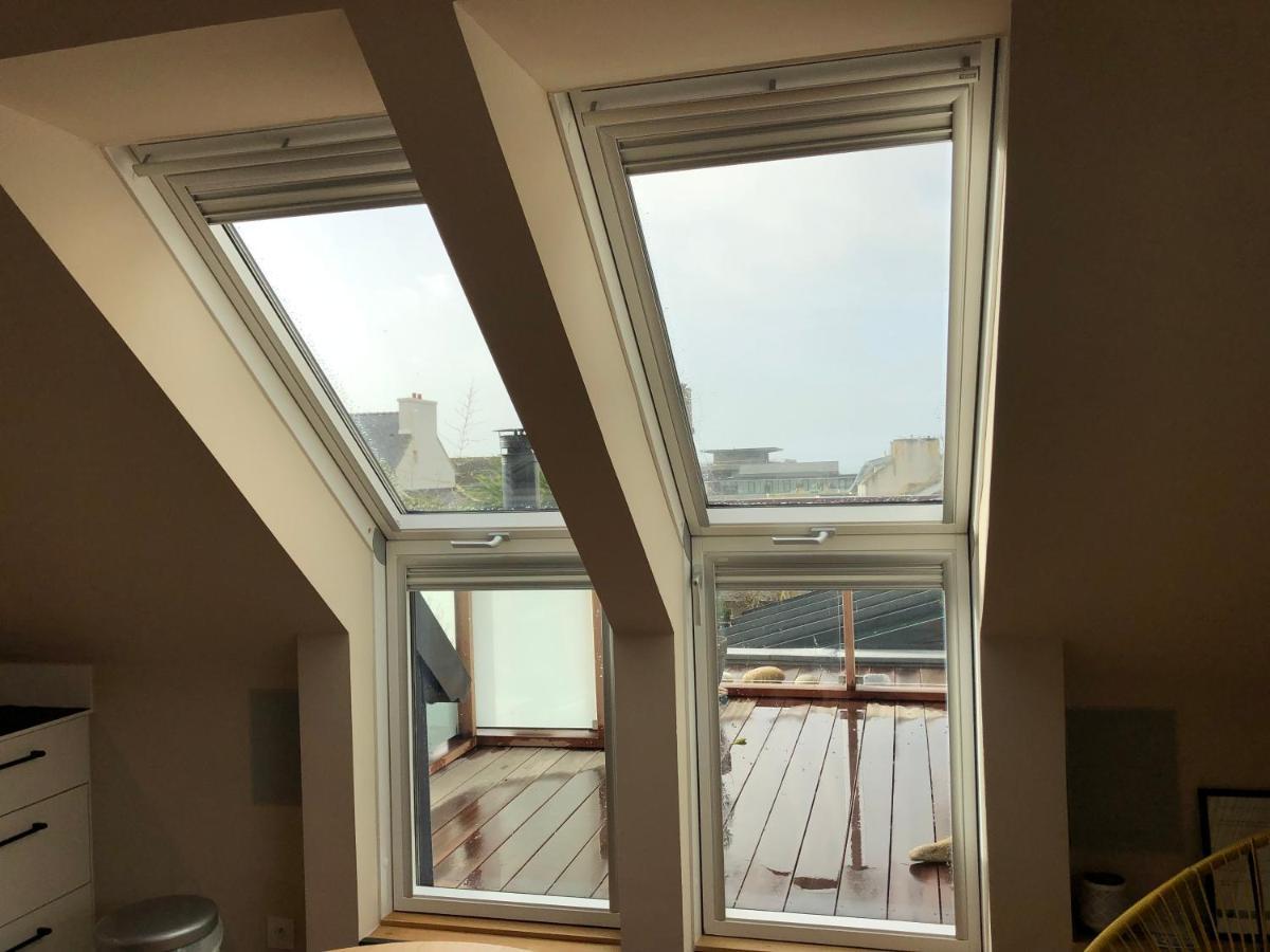 Appartement L'Embarcadere 르 꽁께 외부 사진