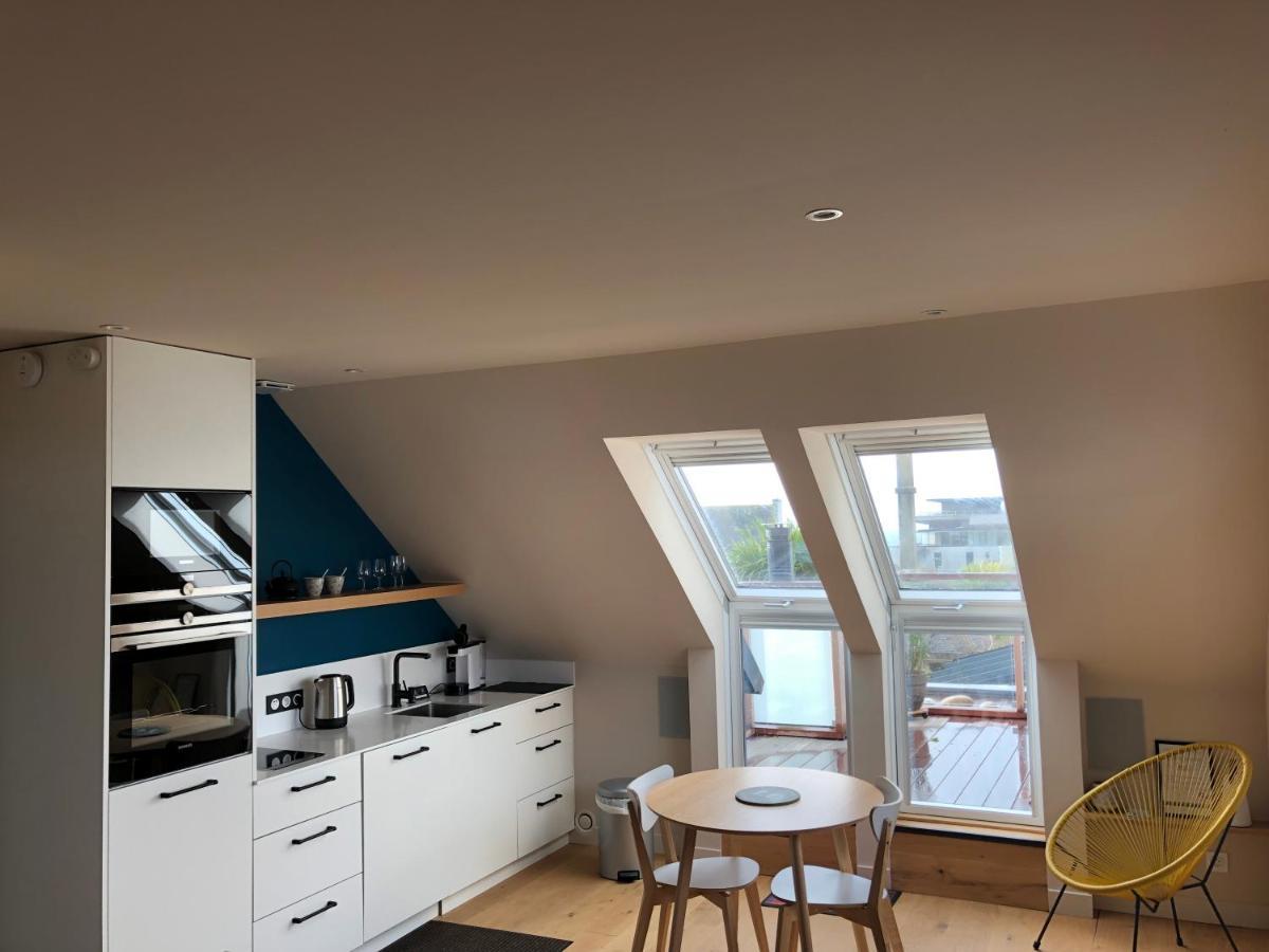Appartement L'Embarcadere 르 꽁께 외부 사진
